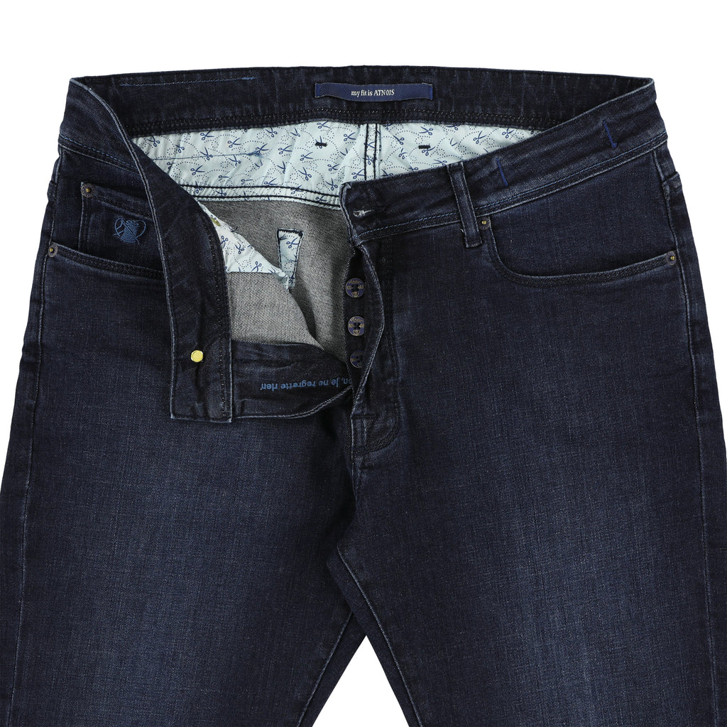 Jeans blauw Atelier Noterman