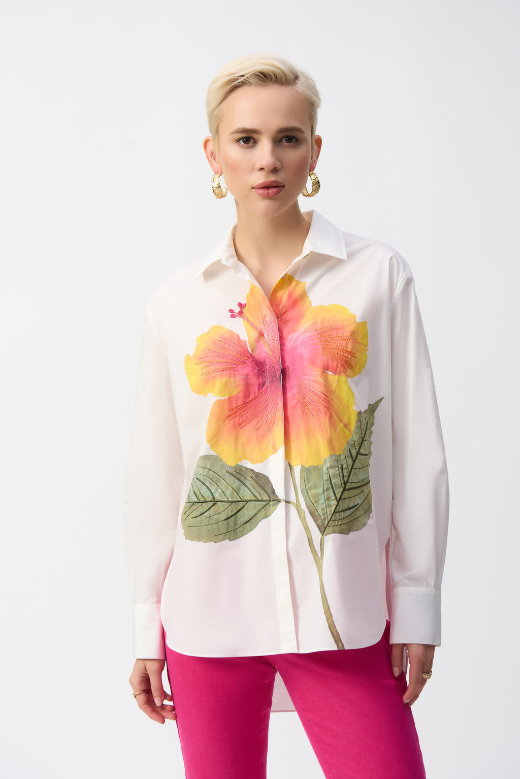 Blouses lange mouw multicolor Joseph Ribkoff