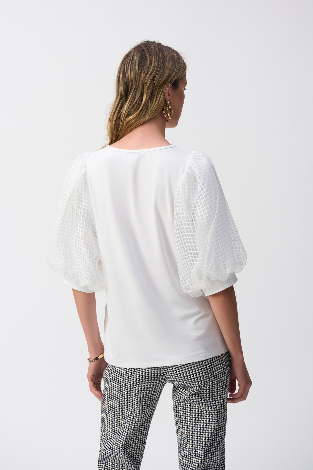 Blouses lange mouw wit Joseph Ribkoff