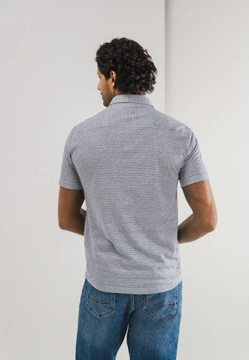 Polo's korte mouw blauw State of Art