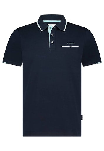 Polo's korte mouw navy State of Art