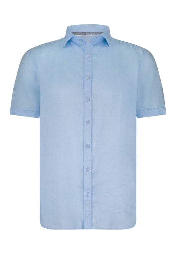Hemden korte mouw blauw State of Art