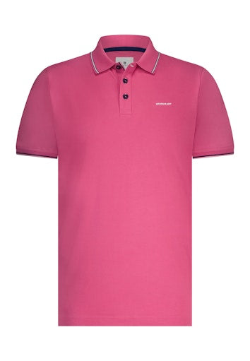 Polo's korte mouw roze State of Art