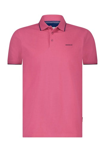 Polo's korte mouw roze State of Art
