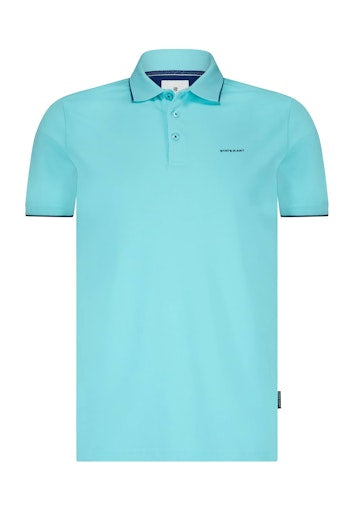 Polo's korte mouw blauw State of Art