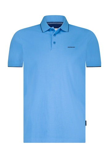 Polo's korte mouw blauw State of Art