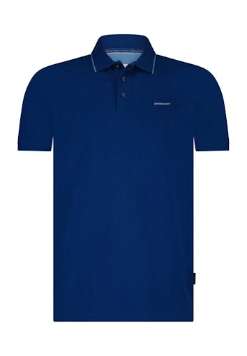 Polo's korte mouw blauw State of Art