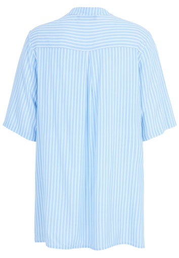 Blouses korte mouw blauw Doris Streich