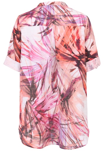Blouses korte mouw roze Doris Streich