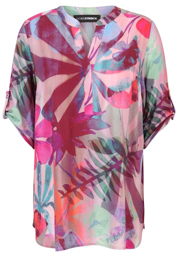 Blouses korte mouw roze Doris Streich