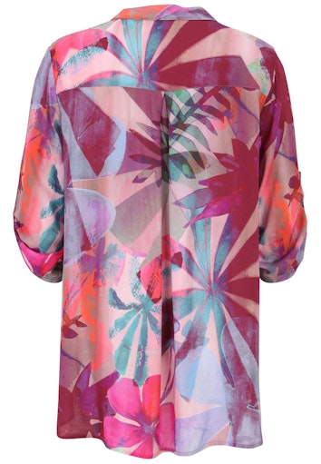 Blouses korte mouw roze Doris Streich