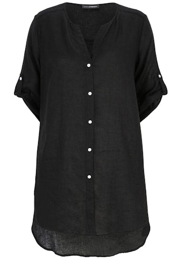 Blouses korte mouw zwart Doris Streich