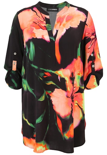 Blouses korte mouw roze Doris Streich