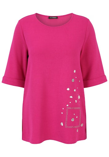 T-shirts korte mouw roze Doris Streich