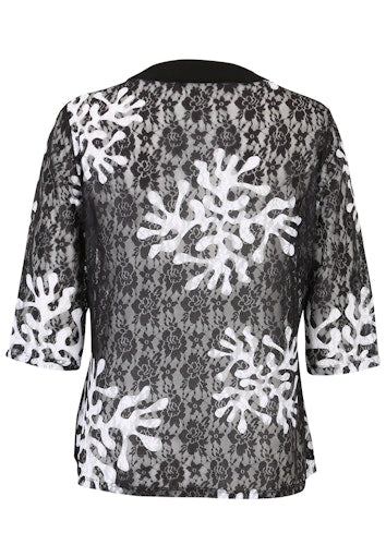 Cardigans zwart Doris Streich