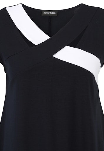 T-shirts korte mouw navy Doris Streich