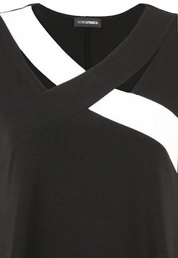 T-shirts korte mouw zwart Doris Streich