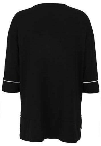 Blouses korte mouw zwart Doris Streich