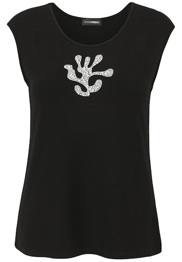 Tops zwart Doris Streich