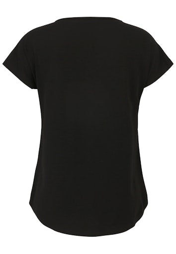T-shirts korte mouw zwart Doris Streich