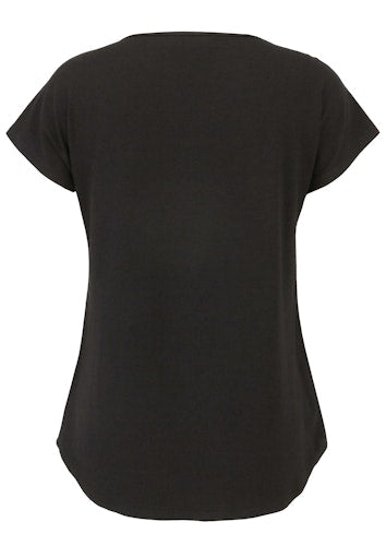 T-shirts korte mouw zwart Doris Streich