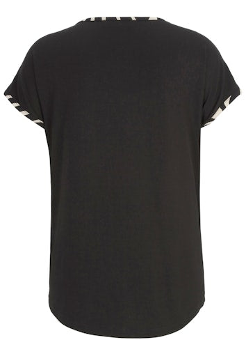 T-shirts korte mouw zwart Doris Streich