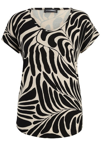 T-shirts korte mouw beige Doris Streich