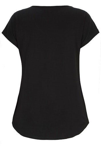 T-shirts korte mouw zwart Doris Streich