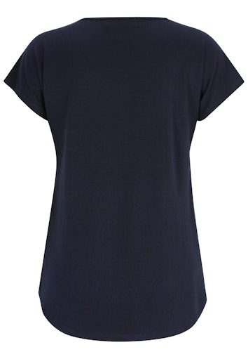 T-shirts korte mouw navy Doris Streich
