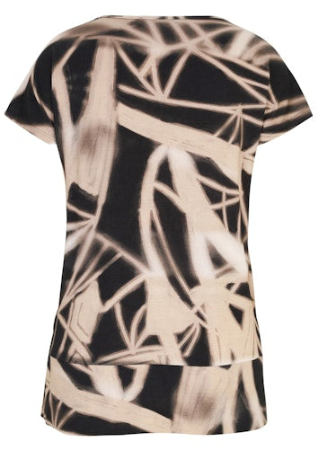 T-shirts korte mouw beige Doris Streich