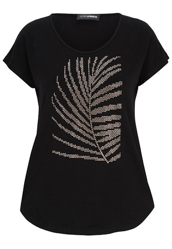 T-shirts korte mouw zwart Doris Streich