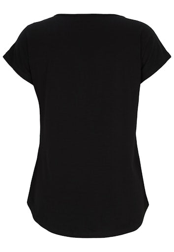 T-shirts korte mouw zwart Doris Streich
