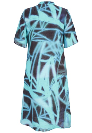 Jurken korte mouw navy Doris Streich