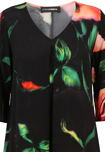 Jurken lange mouw roze Doris Streich