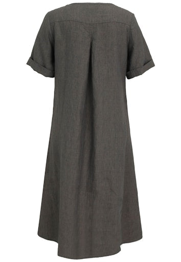 Jurken lange mouw multicolor Doris Streich