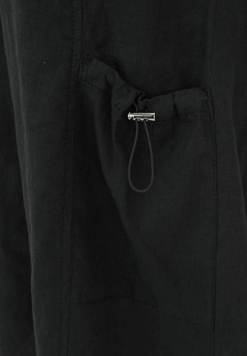 Jurken lange mouw zwart Doris Streich