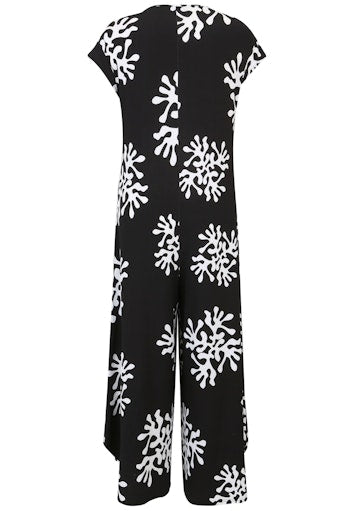 Jumpsuits korte mouw zwart Doris Streich