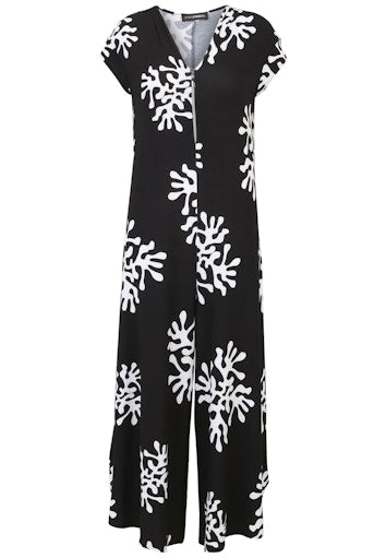 Jumpsuits korte mouw zwart Doris Streich