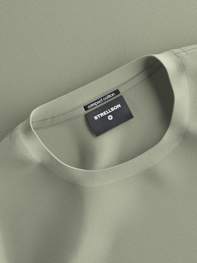 T-shirts korte mouw groen Strellson