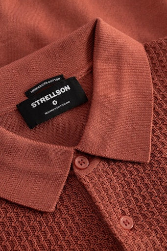 Polo's korte mouw rood Strellson