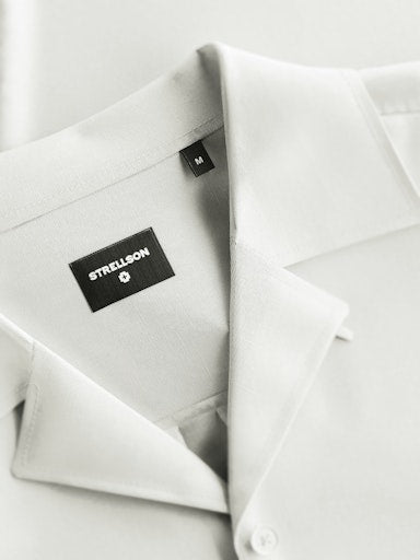 Hemden korte mouw beige Strellson