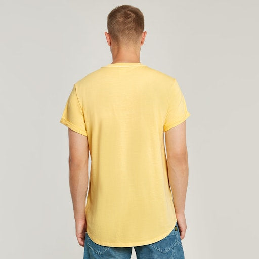T-shirts korte mouw geel G-Star Raw
