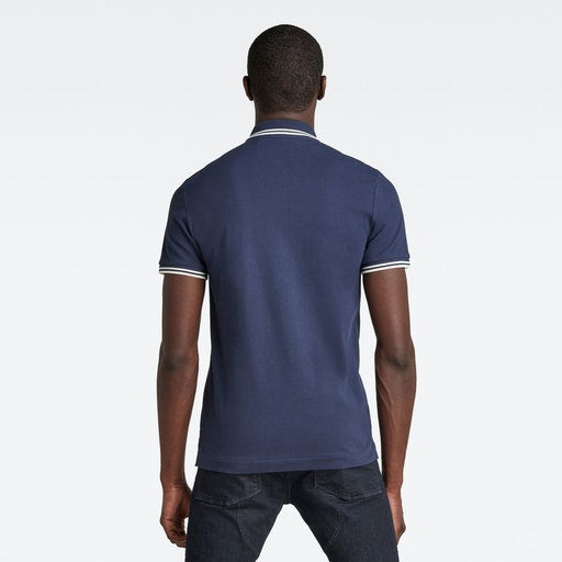 Polo's korte mouw blauw G-Star Raw