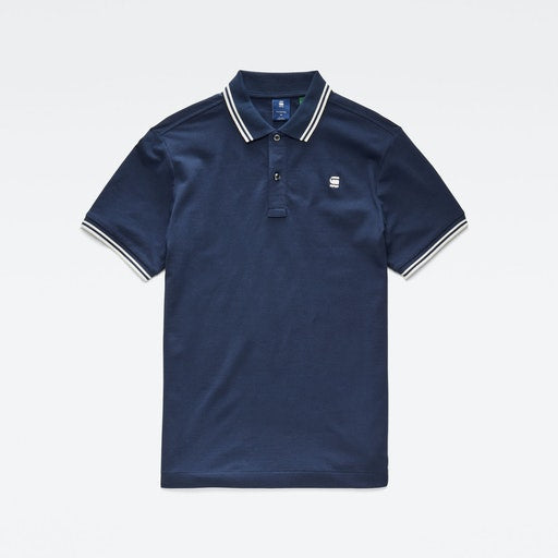 Polo's korte mouw blauw G-Star Raw