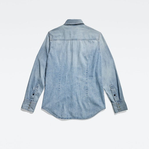 Hemden lange mouw blauw G-Star Raw