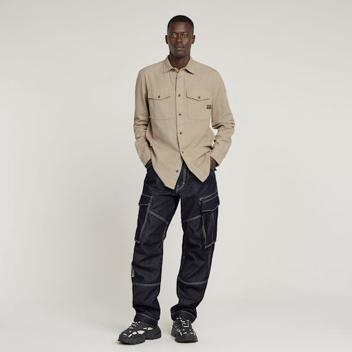 Hemden lange mouw groen G-Star Raw