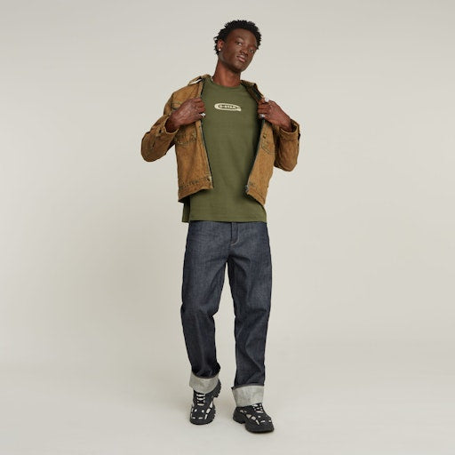 T-shirts korte mouw groen G-Star Raw