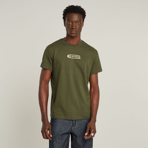 T-shirts korte mouw groen G-Star Raw