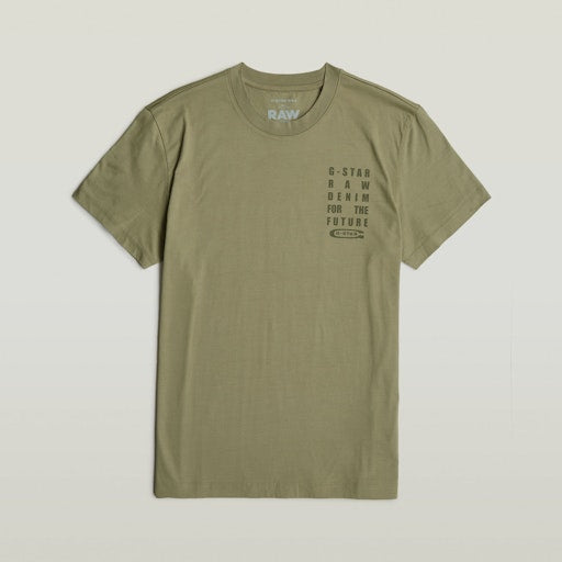 T-shirts korte mouw groen G-Star Raw