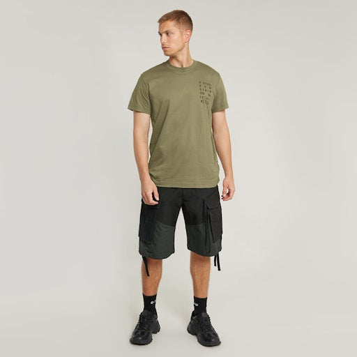 T-shirts korte mouw groen G-Star Raw